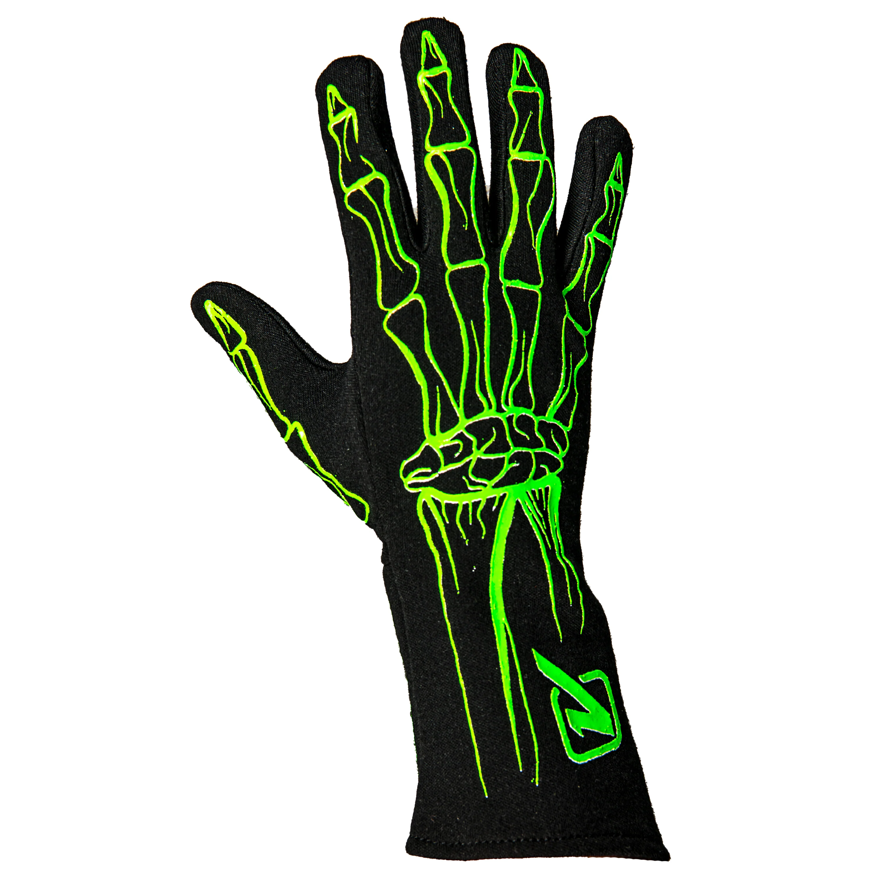 2-Layer SFI 5 Racing Gloves - Bones - Image 3