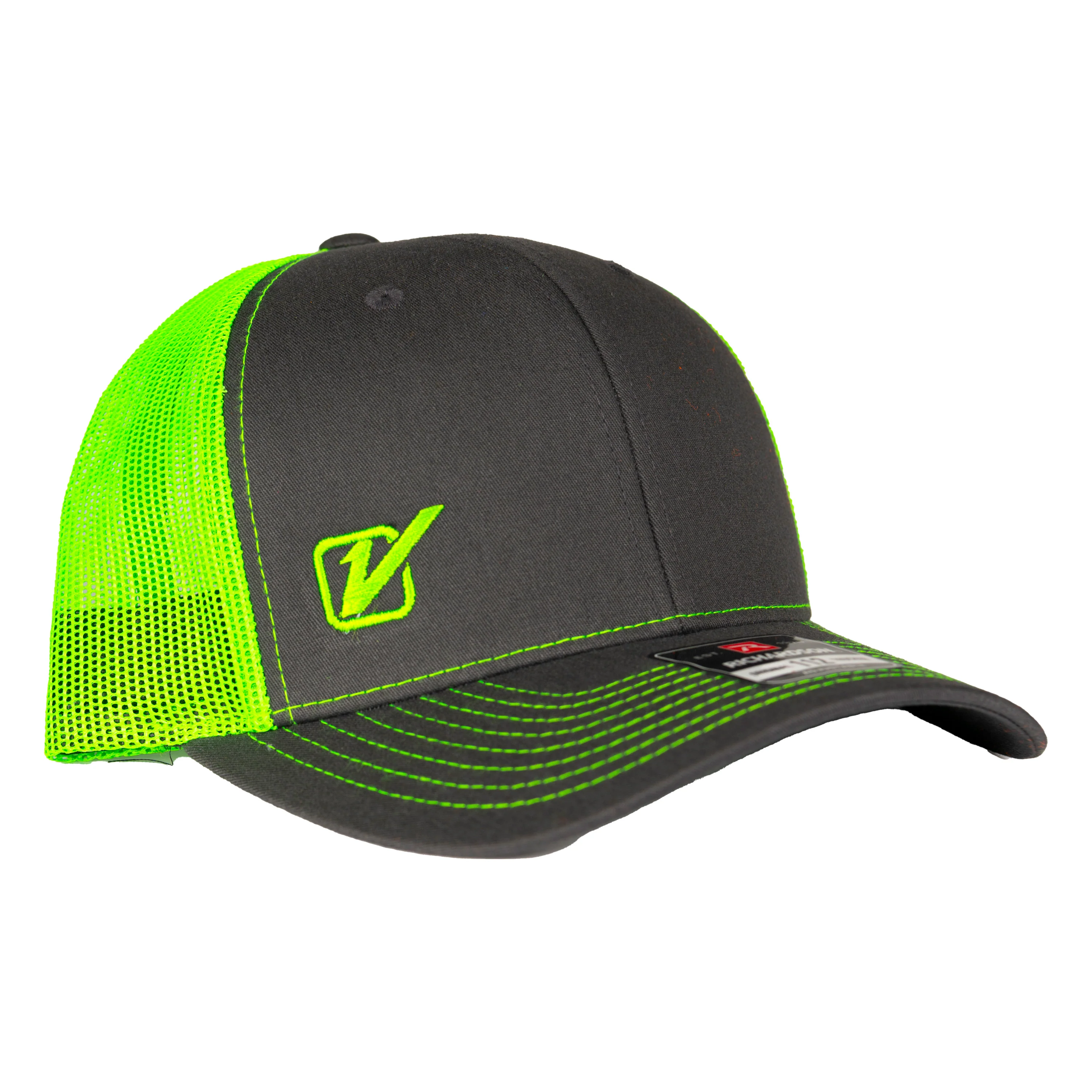 Flo Green and Charcoal Hat