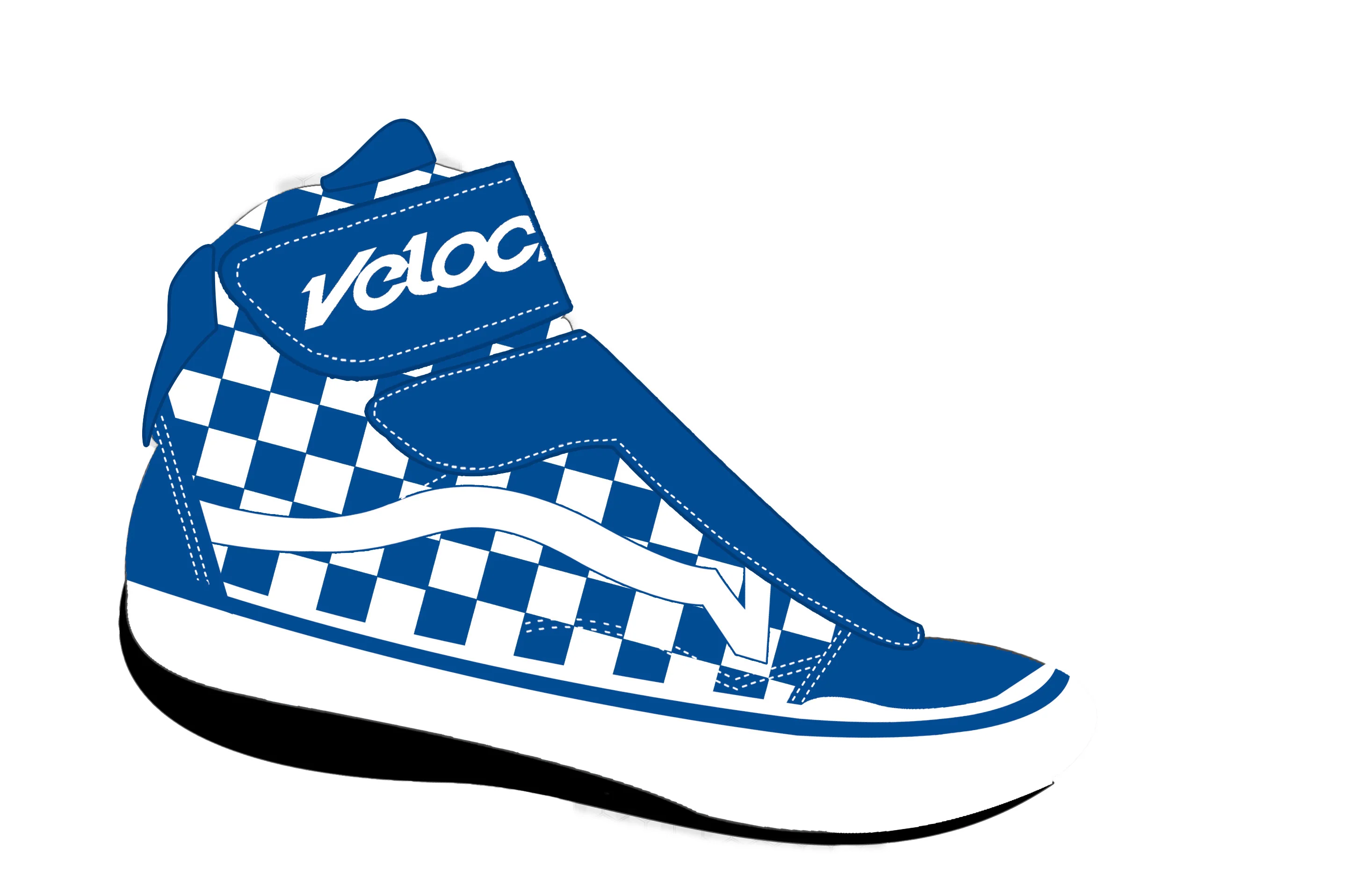 Custom Checkered Van Sneakers NEW COLORS - Image 2