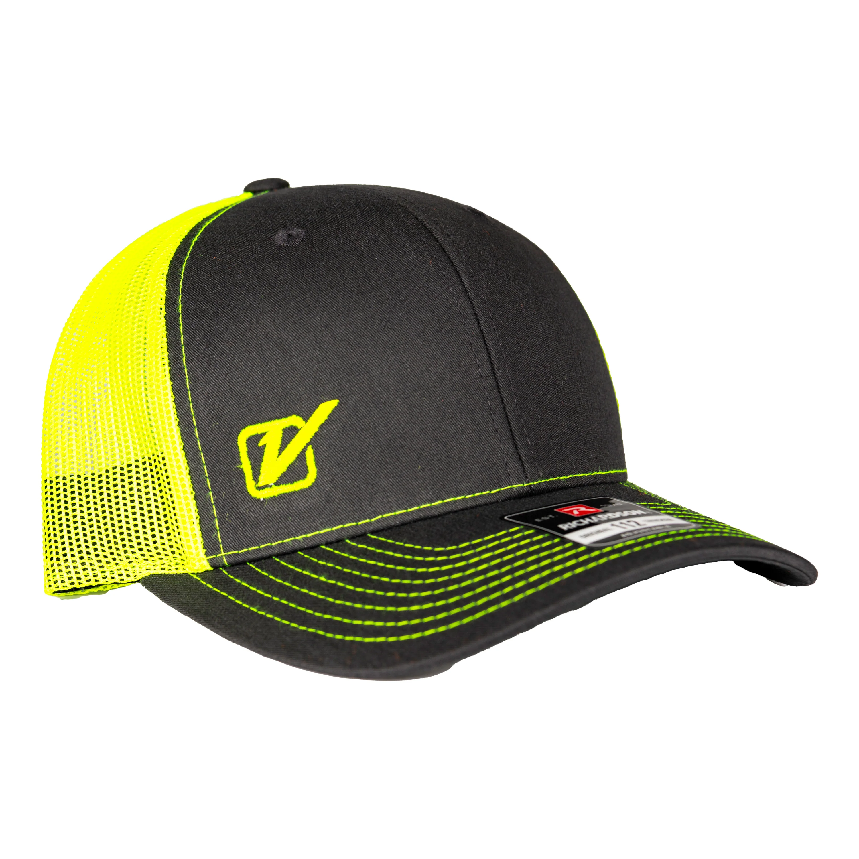 Flo Yellow Charcoal Hat