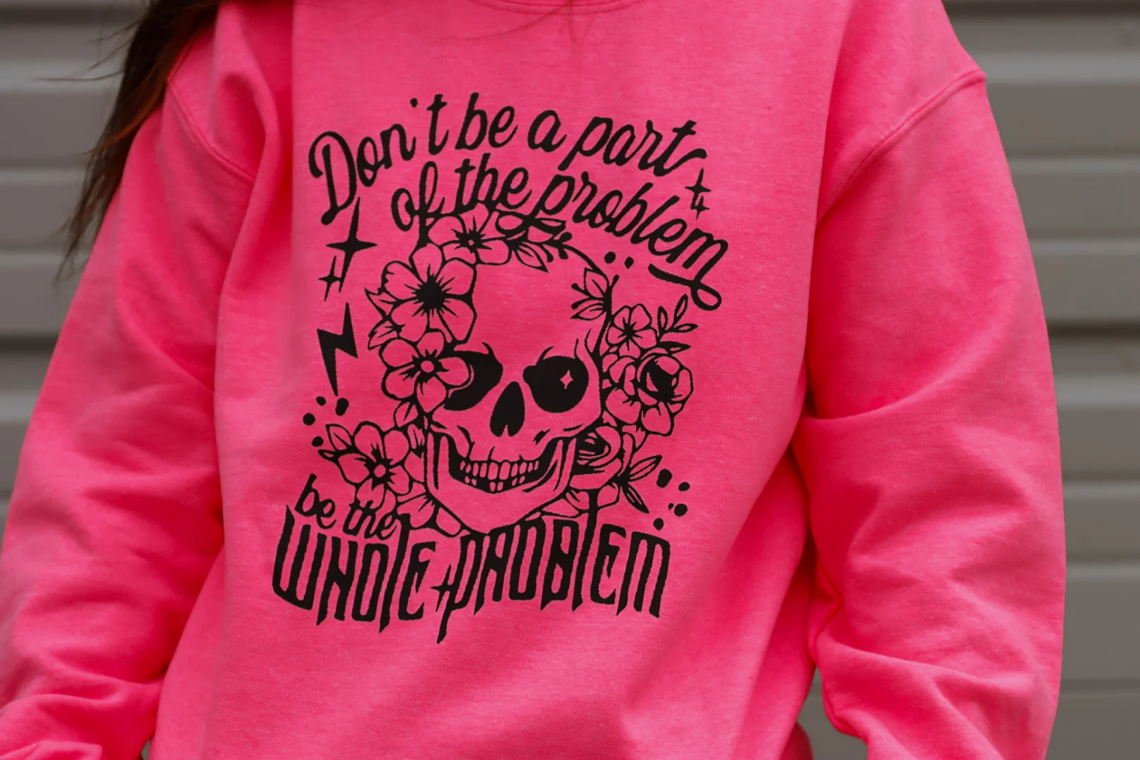 Part of the Problem Pullover - Image 2