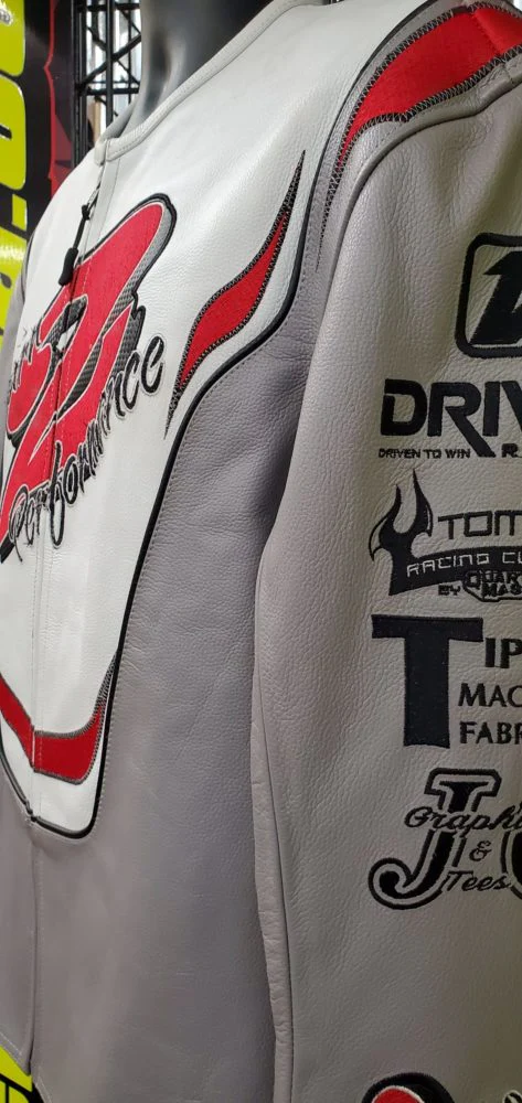 Karting Pro Series Leather Jacket - Image 10