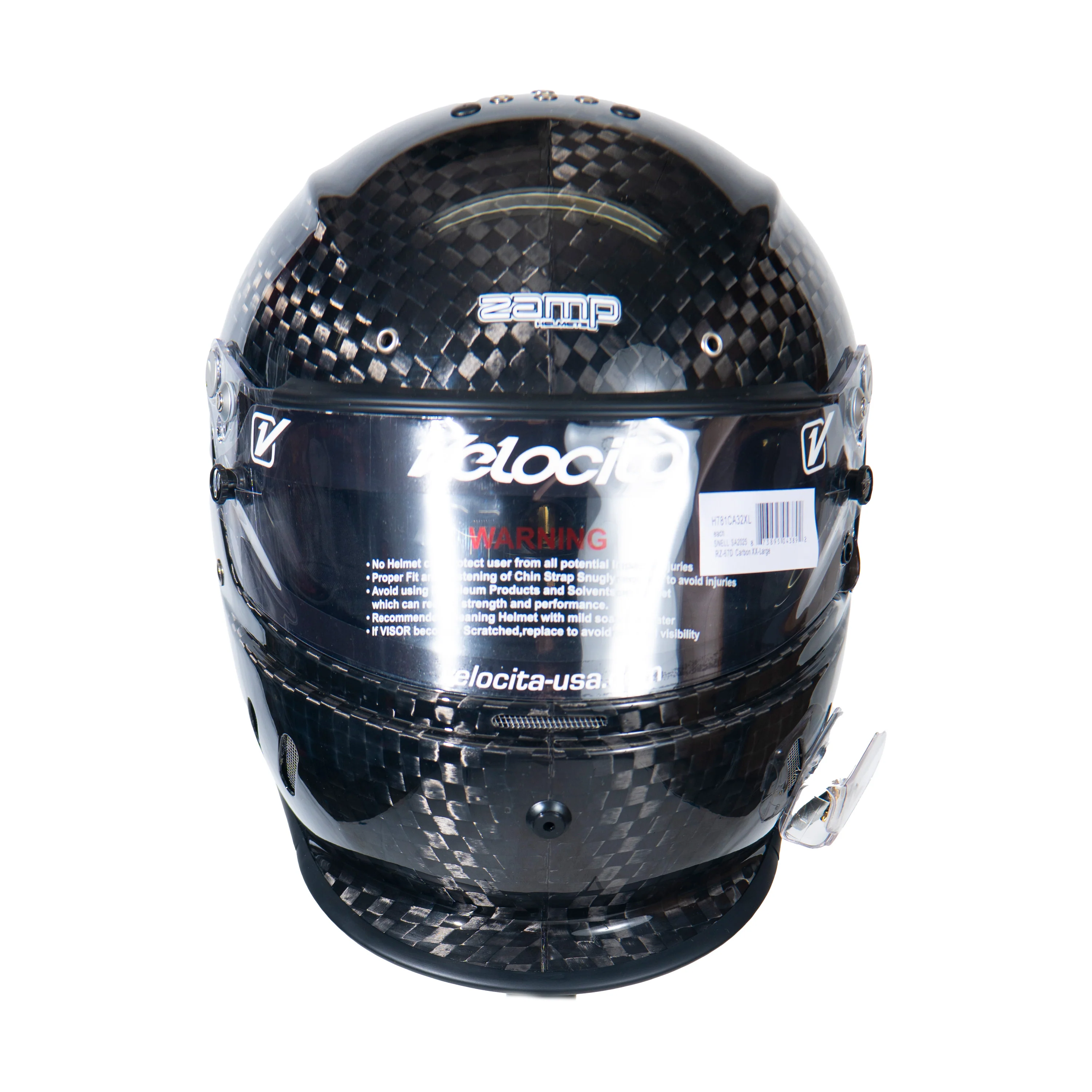 RZ-67 Pro Series-Carbon Fiber-Gloss Black Helmet - Image 7