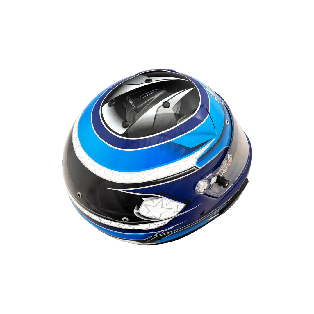 RZ-70 Switch Helmet Graphic Blue/Light Blue - Image 3