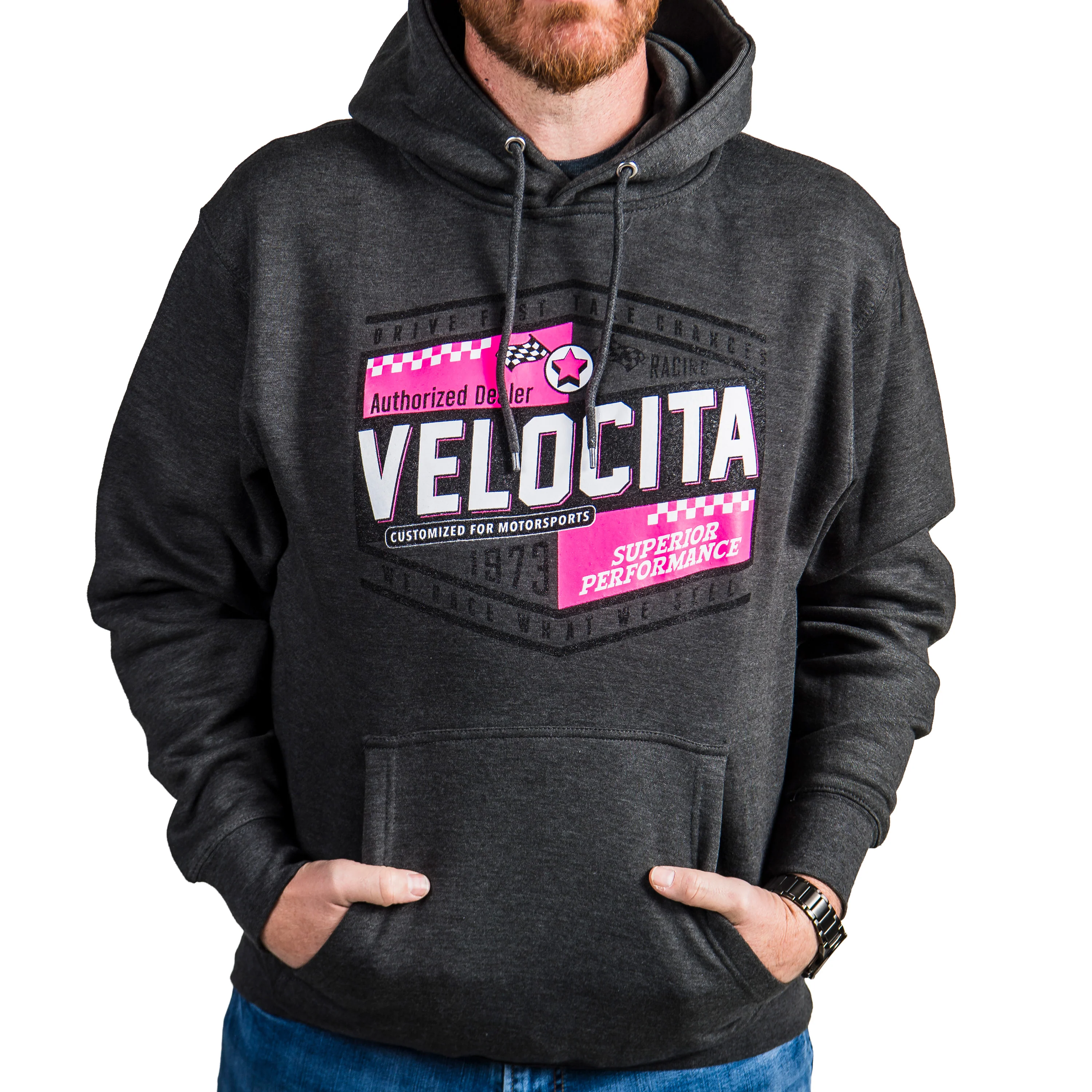 Velocita Oil Can Hoodie - Image 4