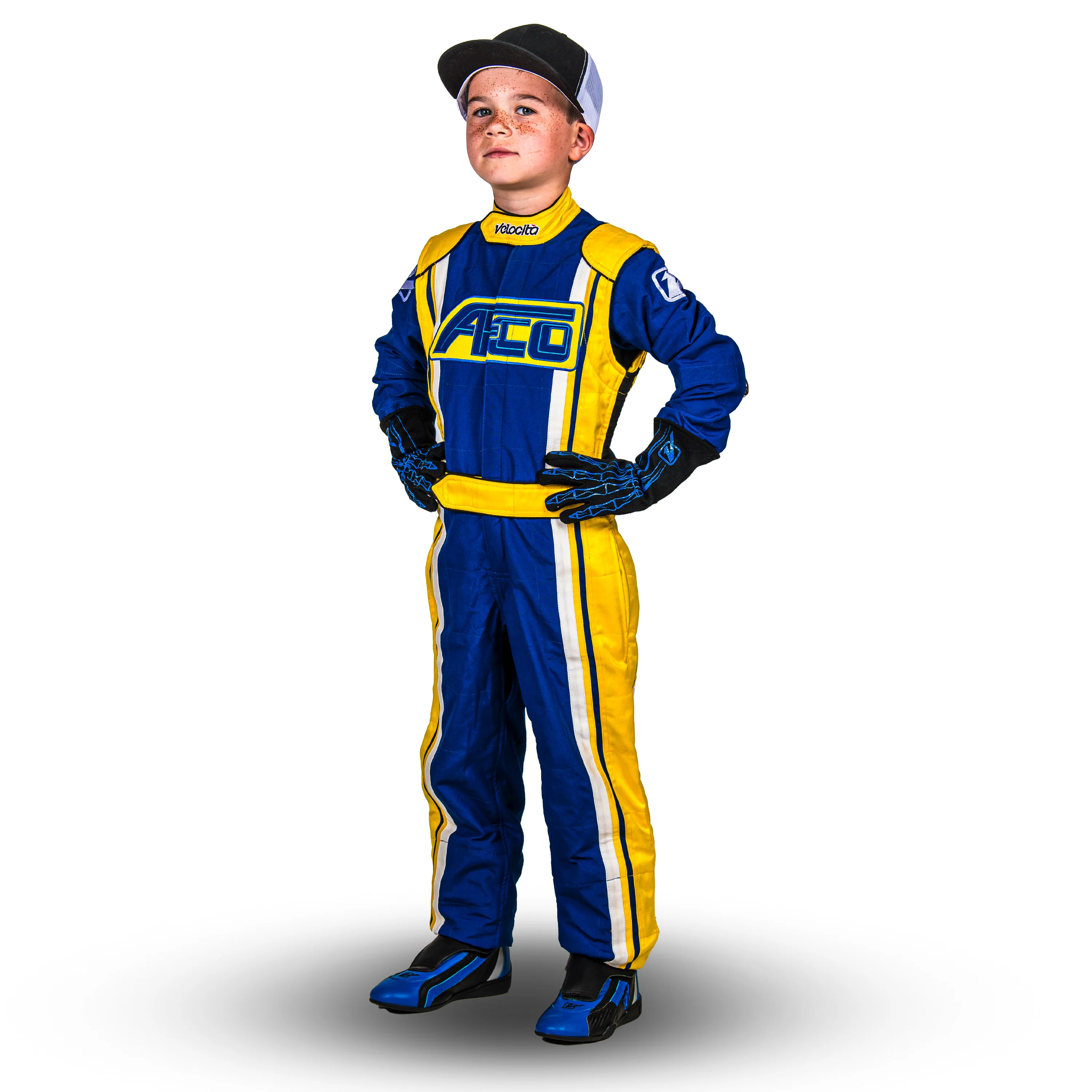 Velocita Youth Custom Racing Suit - Image 3